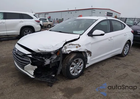 2019 Hyundai Elantra Se from USA, damaged, VIN 5NPD74LF0KH422697